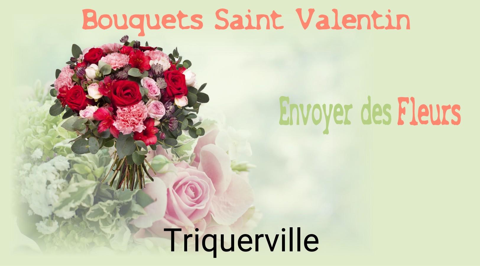 Roses de Saint-Valentin livrées à Triquerville